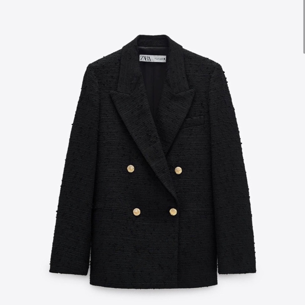Zara tweed blazer